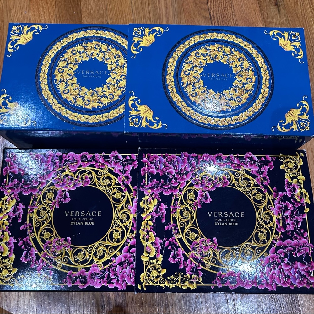 Two Versace Perfume Boxes (Empty Boxes) - image 1